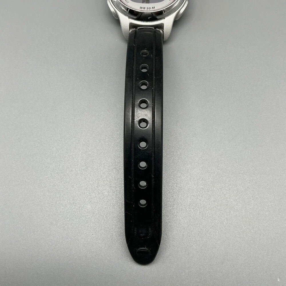 Timex Womens Watch 39mm Gray Digital Indiglo 50M Timer Pedometer New Battery